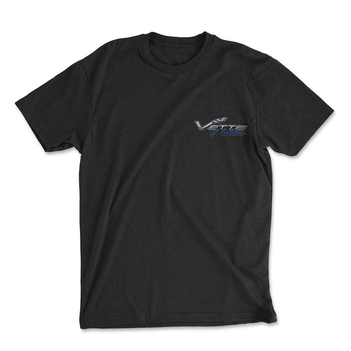 Vette Nation Logo Shirt Blue