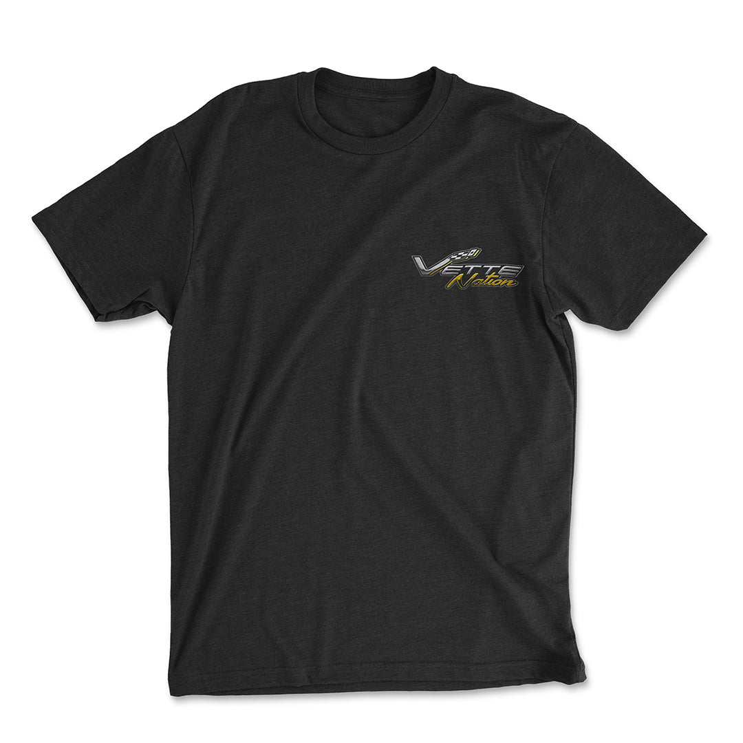 Vette Nation Logo Shirt Yellow